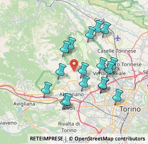 Mappa 10040 San Gillio TO, Italia (6.65471)