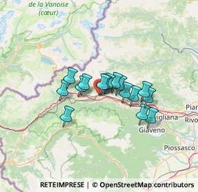 Mappa Via Carlo Trattenero, 10053 Bussoleno TO, Italia (8.95438)