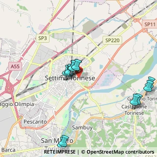Mappa Via Ariosto, 10036 Settimo Torinese TO, Italia (2.04538)