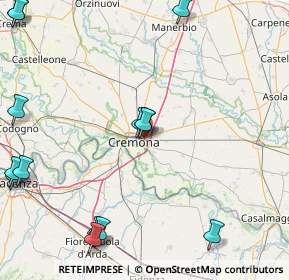 Mappa Via Cascina Corte, 26100 Cremona CR, Italia (24.32533)