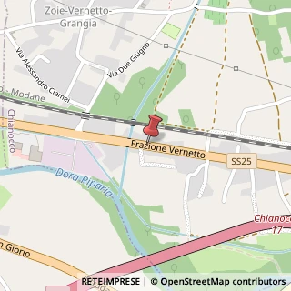 Mappa Frazione Vernetto, 18, 10050 Chianocco, Torino (Piemonte)