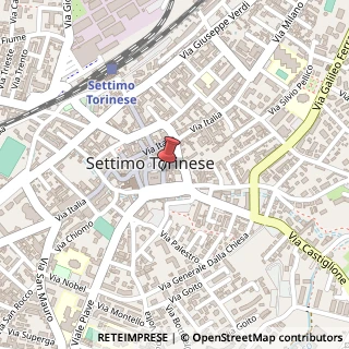Mappa Vicolo della Torre, 16, 10036 Settimo Torinese, Torino (Piemonte)