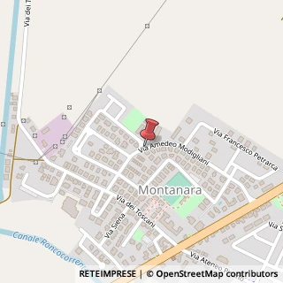 Mappa Via Amedeo Modigliani,  45, 46010 Curtatone, Mantova (Lombardia)