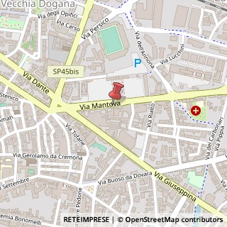 Mappa Via Mantova, 39, 26100 Cremona, Cremona (Lombardia)
