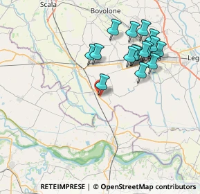 Mappa Via Roncanova, 37060 Gazzo veronese VR, Italia (7.5375)