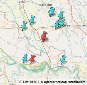 Mappa Via Roncanova, 37060 Gazzo veronese VR, Italia (7.36923)