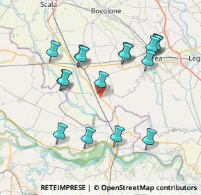 Mappa Via Roncanova, 37060 Gazzo veronese VR, Italia (7.61)