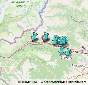 Mappa Via Fontan Walter, 10053 Bussoleno TO, Italia (8.7225)