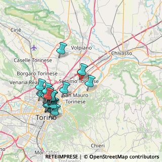Mappa Via Lodovico Ariosto, 10036 Settimo Torinese TO, Italia (8.3)