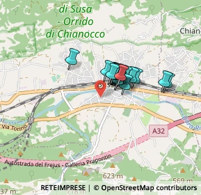 Mappa Via Trattenero, 10053 Bussoleno TO, Italia (0.477)