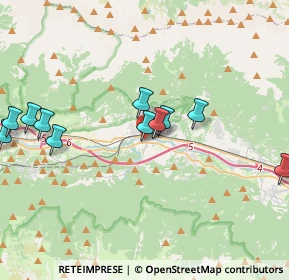 Mappa Via Trattenero, 10053 Bussoleno TO, Italia (4.12455)