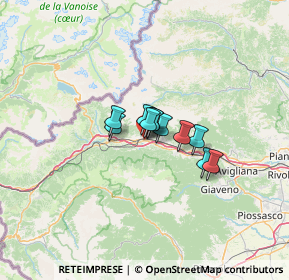 Mappa Via Trattenero, 10053 Bussoleno TO, Italia (6.42455)