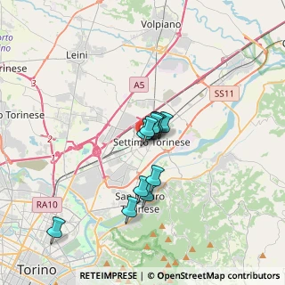 Mappa Via Giovanni Amendola, 10036 Settimo Torinese TO, Italia (2.47545)