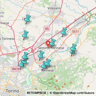 Mappa Via Brofferio, 10036 Settimo Torinese TO, Italia (4.21417)