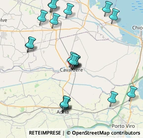 Mappa Calle Sarti, 30014 Cavarzere VE, Italia (8.6195)