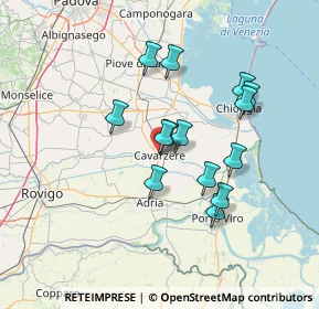 Mappa Calle Sarti, 30014 Cavarzere VE, Italia (11.82786)
