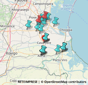 Mappa Calle Sarti, 30014 Cavarzere VE, Italia (10.291)