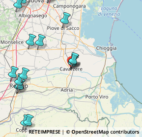 Mappa Calle Sarti, 30014 Cavarzere VE, Italia (23.07833)