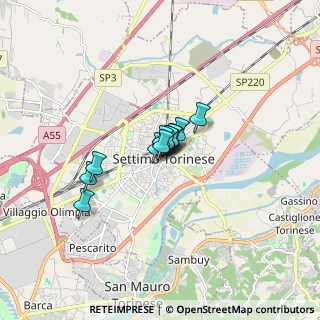 Mappa Via Teologo Giuseppe Antonino, 10036 Settimo Torinese TO, Italia (0.80083)