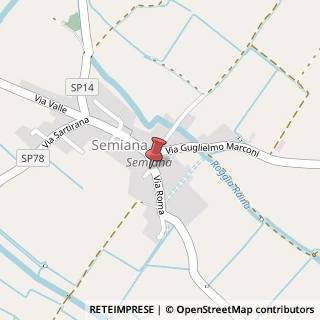 Mappa Via Ss. Trinita, 27020 Semiana PV, Italia, 27020 San Giorgio di Lomellina, Pavia (Lombardia)