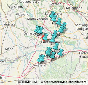 Mappa Via Giacomo Matteotti, 27030 Zinasco PV, Italia (11.2685)