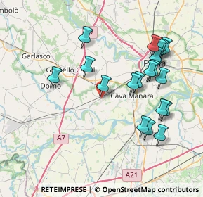 Mappa Via Giacomo Matteotti, 27030 Zinasco PV, Italia (8.0835)