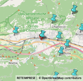 Mappa Piazza Camillo Benso Conte di Cavour, 10053 Bussoleno TO, Italia (2.55583)