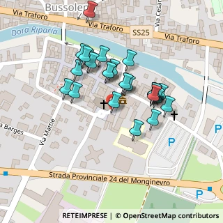Mappa Piazza Camillo Benso Conte di Cavour, 10053 Bussoleno TO, Italia (0.08966)