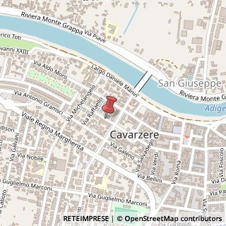 Mappa Via Raffaello Sanzio,  5, 45011 Cavarzere, Venezia (Veneto)