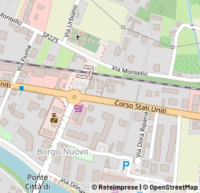 Mappa Corso Stati Uniti, 10059 Susa TO, Italia (0.09615)