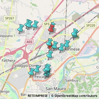 Mappa Via Don Milanesio, 10036 Settimo Torinese TO, Italia (1.91368)
