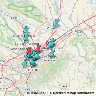 Mappa Via Don Milanesio, 10036 Settimo Torinese TO, Italia (6.826)