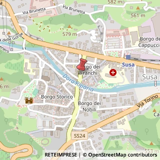 Mappa Via Mazzini, 13, 10059 Susa, Torino (Piemonte)