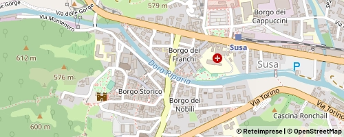 Mappa Susa