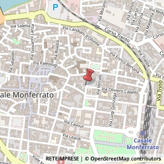Mappa Via Pier Dionigi Pinelli, 8, 15033 Casale Monferrato, Alessandria (Piemonte)
