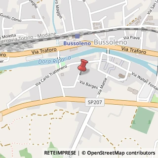Mappa Via della Bocciofila, 6, 10053 Bussoleno, Torino (Piemonte)