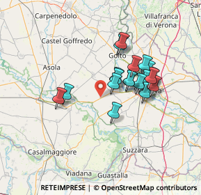 Mappa Via Verdi, 46014 Castellucchio MN, Italia (11.3865)