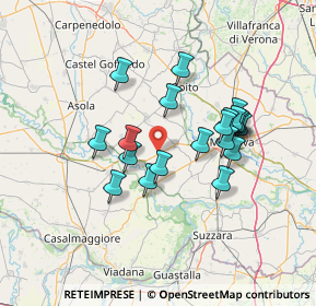 Mappa Via Verdi, 46014 Castellucchio MN, Italia (12.0145)