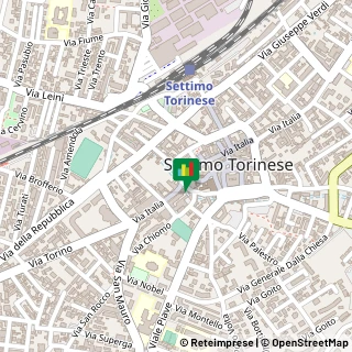 Mappa Via Italia, 22/B, 10036 Settimo Torinese, Torino (Piemonte)