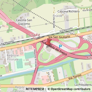 Mappa Via San Giuliano, 2/A, 10059 Susa, Torino (Piemonte)