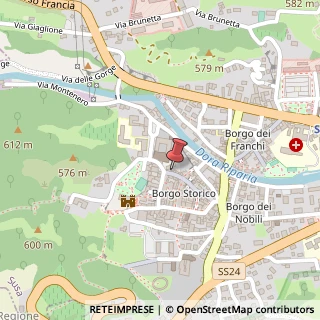 Mappa Via Francesco Rolando, 59, 10059 Susa, Torino (Piemonte)