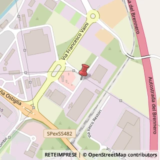 Mappa Via Giuseppe Fiorino Lucchini, 5/7, 46100 Mantova, Mantova (Lombardia)