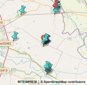 Mappa Via 1° Maggio, 46037 Roncoferraro MN, Italia (3.889)