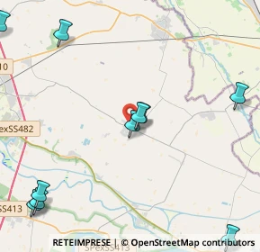 Mappa Via 1° Maggio, 46037 Roncoferraro MN, Italia (6.07182)