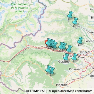 Mappa Via Susa, 10050 Bruzolo TO, Italia (14.51143)
