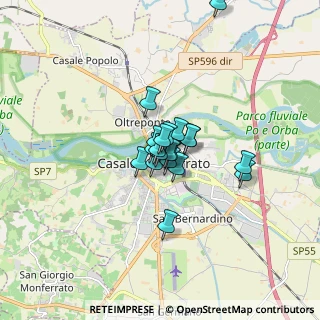 Mappa Via del Duomo, 15033 Casale Monferrato AL, Italia (0.909)