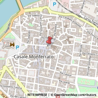 Mappa Via del Duomo, 3, 15033 Casale Monferrato, Alessandria (Piemonte)