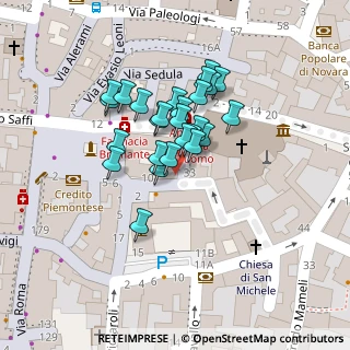 Mappa Via del Duomo, 15033 Casale Monferrato AL, Italia (0.04038)