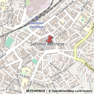 Mappa Piazza della Libertà, 10036 Settimo Torinese TO, Italia, 10036 Settimo Torinese, Torino (Piemonte)