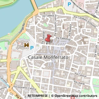 Mappa Via Aurelio Saffi, 33, 15033 Casale Monferrato, Alessandria (Piemonte)